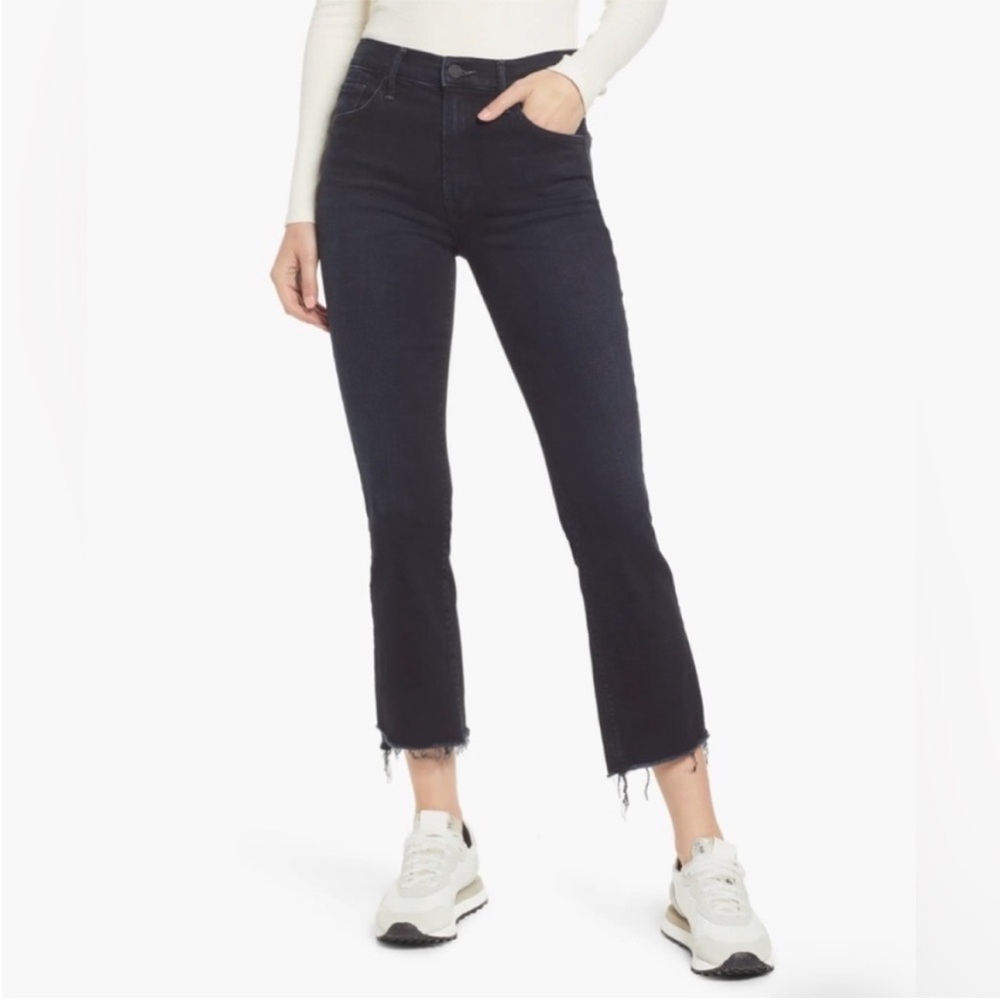 NEW MOTHER The Hustler Ankle Fray in Night In Paris Size 32